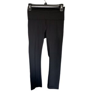 Lululemon Athletica Cropped Black Legging 20.5” inseam